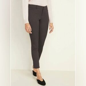 Old Navy Gray Chinos Straight-Leg Cotton-Blend